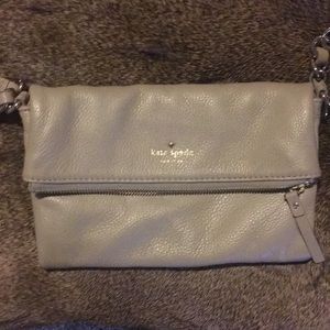 Taupe colored authentic Kate Spade purse
